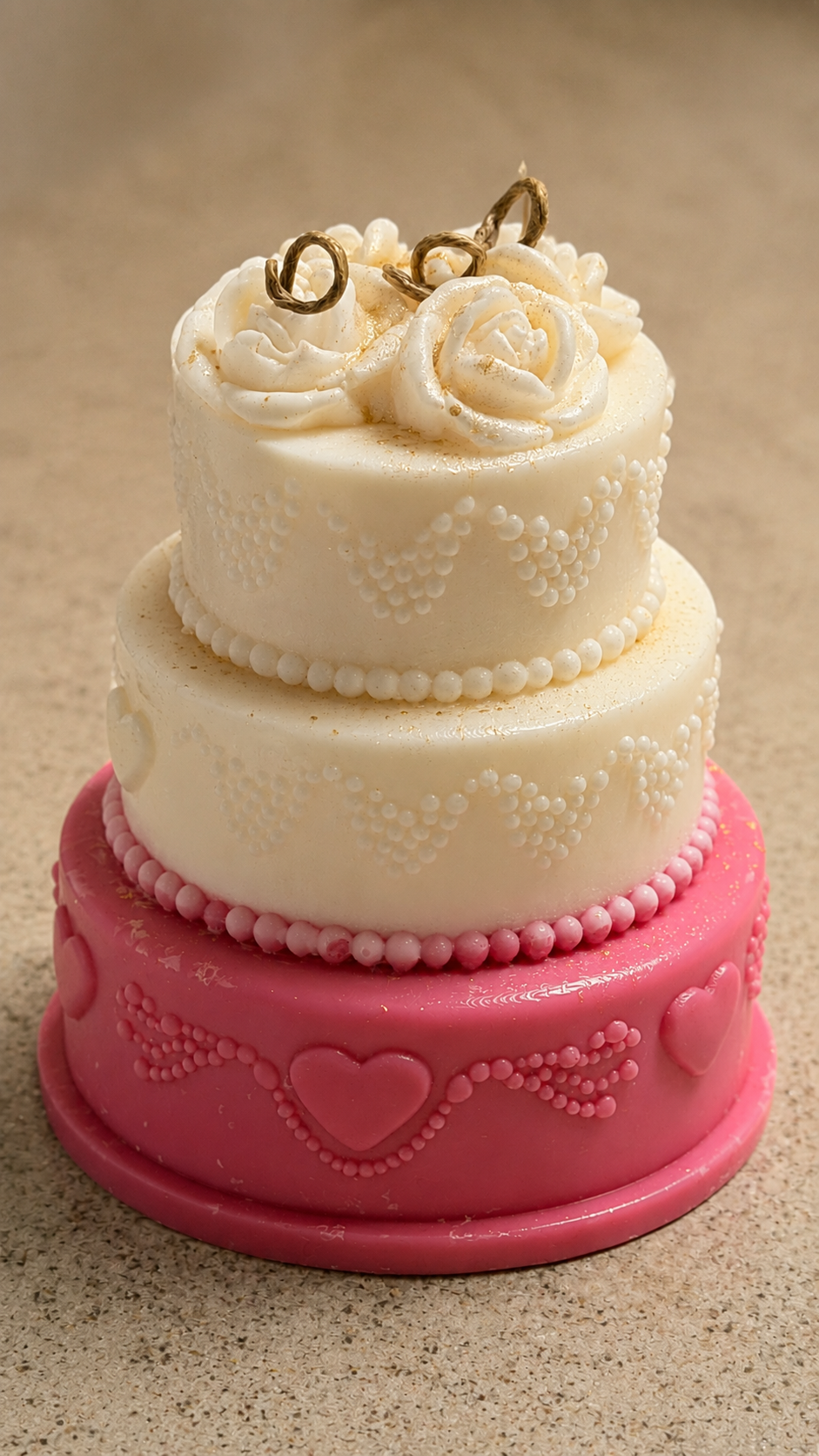 Luxury Fruity Sculpted Cake Candles