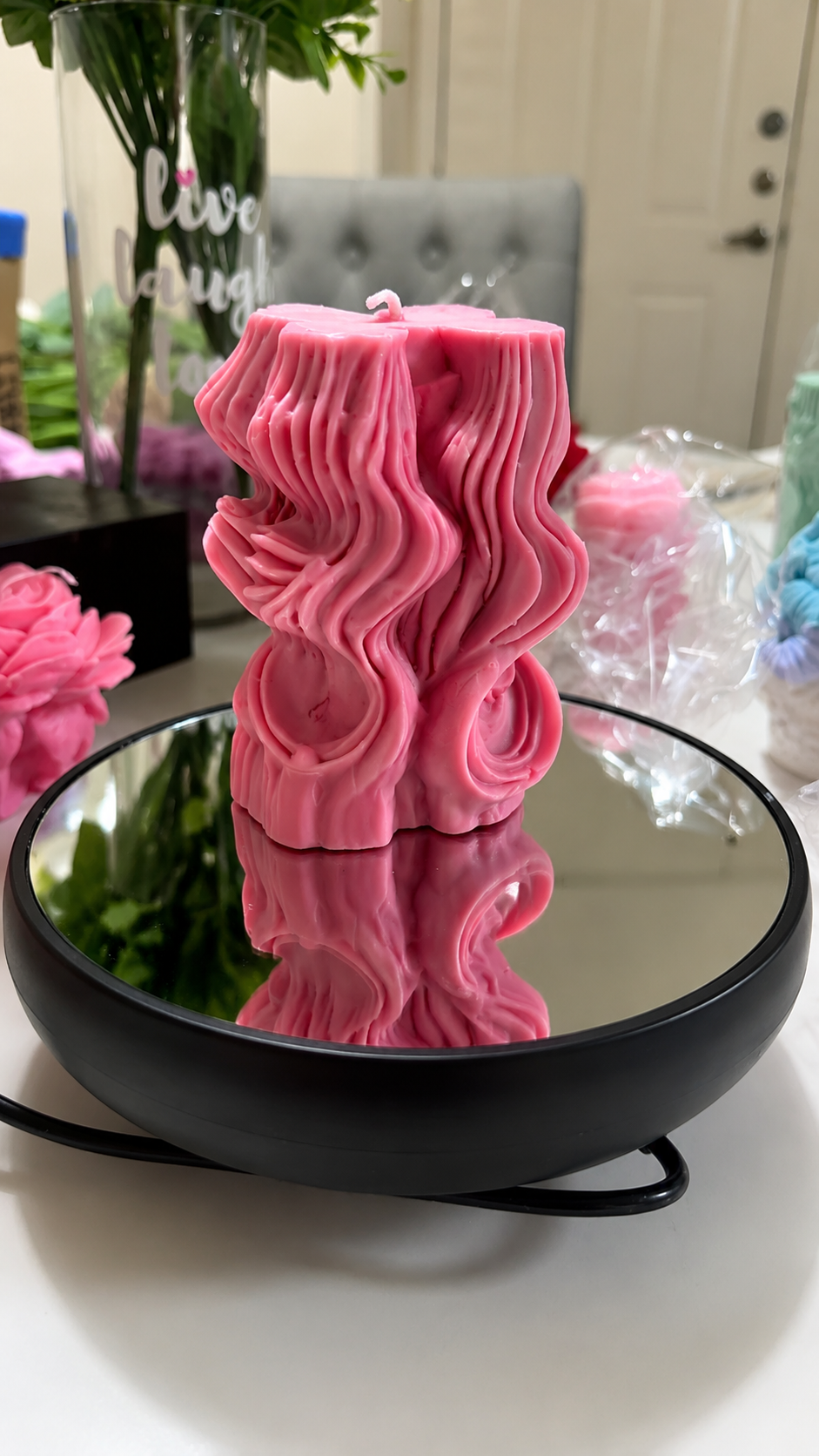 Luxury Handcrafted Vanilla Amber Candles