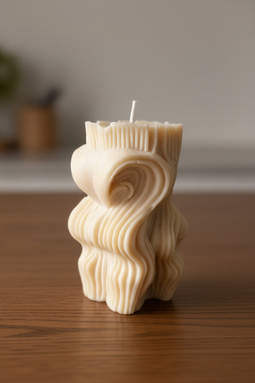 Luxury Handcrafted Vanilla Amber Candles