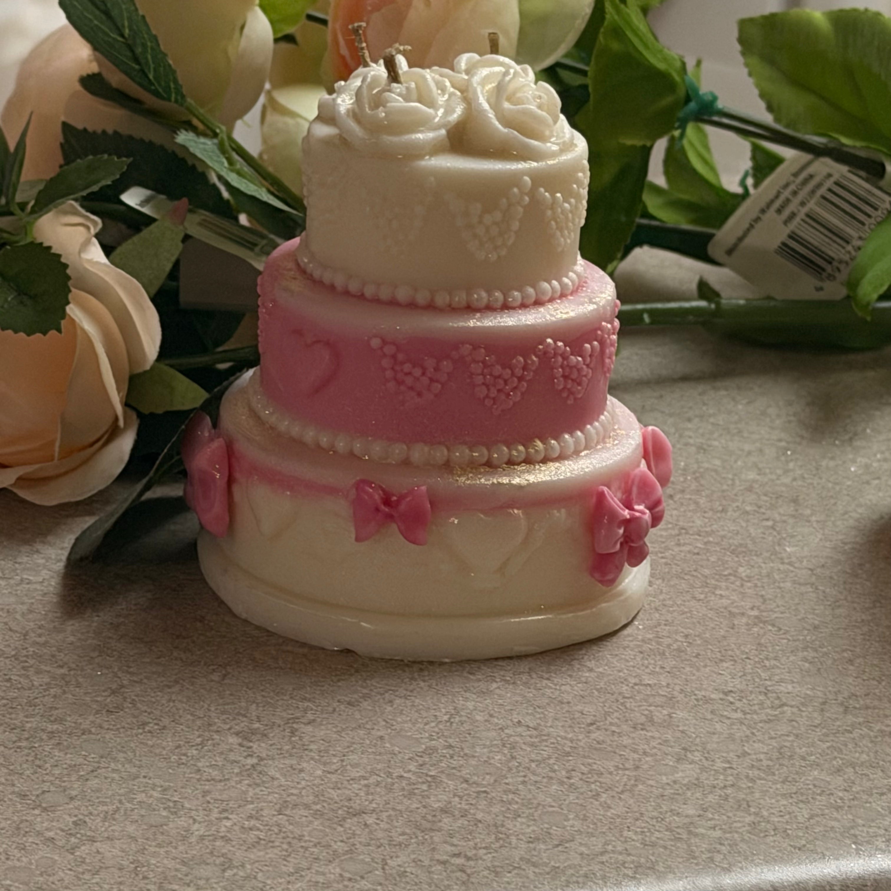 Luxury Fruity Sculpted Cake Candles