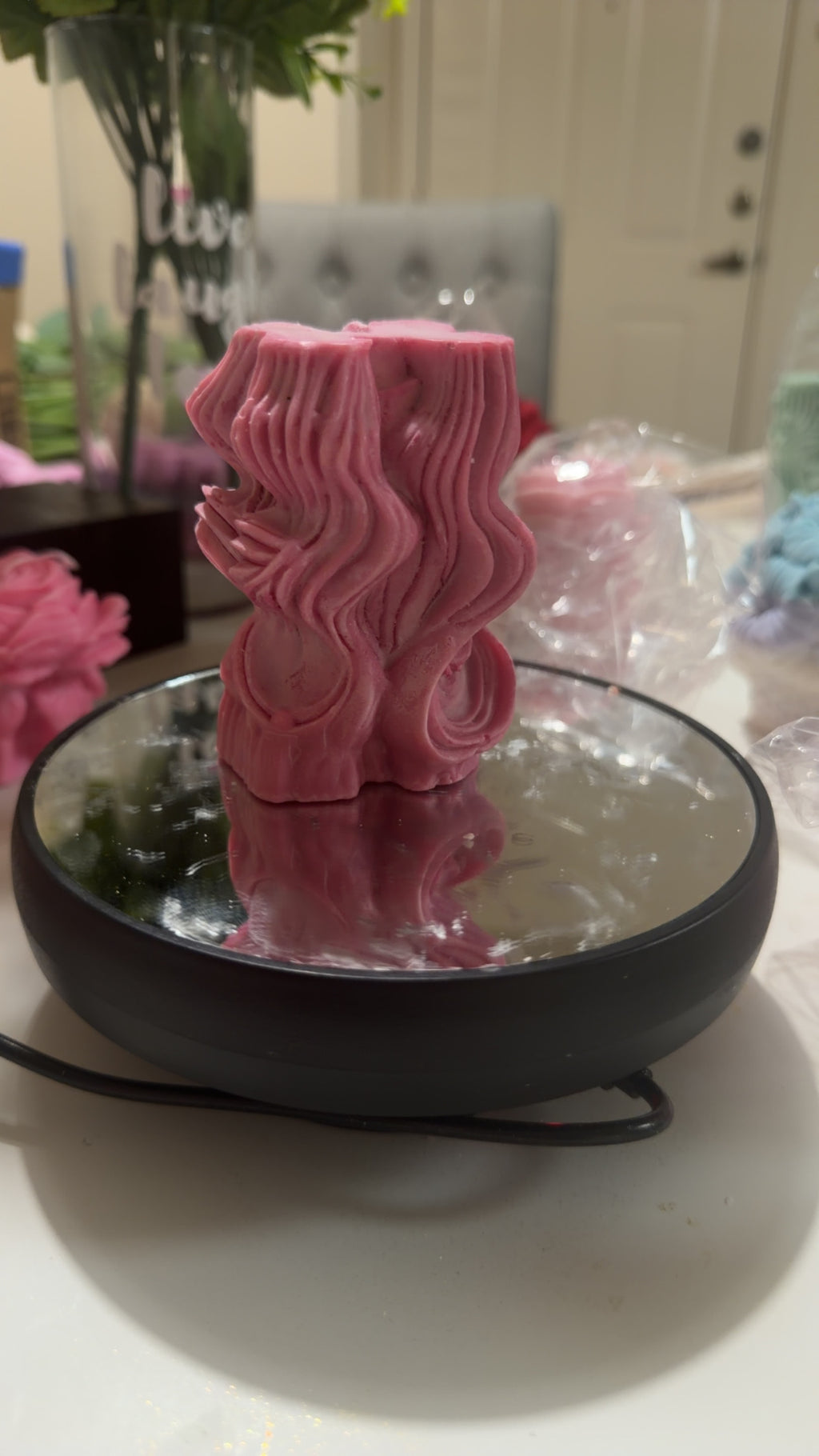 Luxury Handcrafted Vanilla Amber Candles