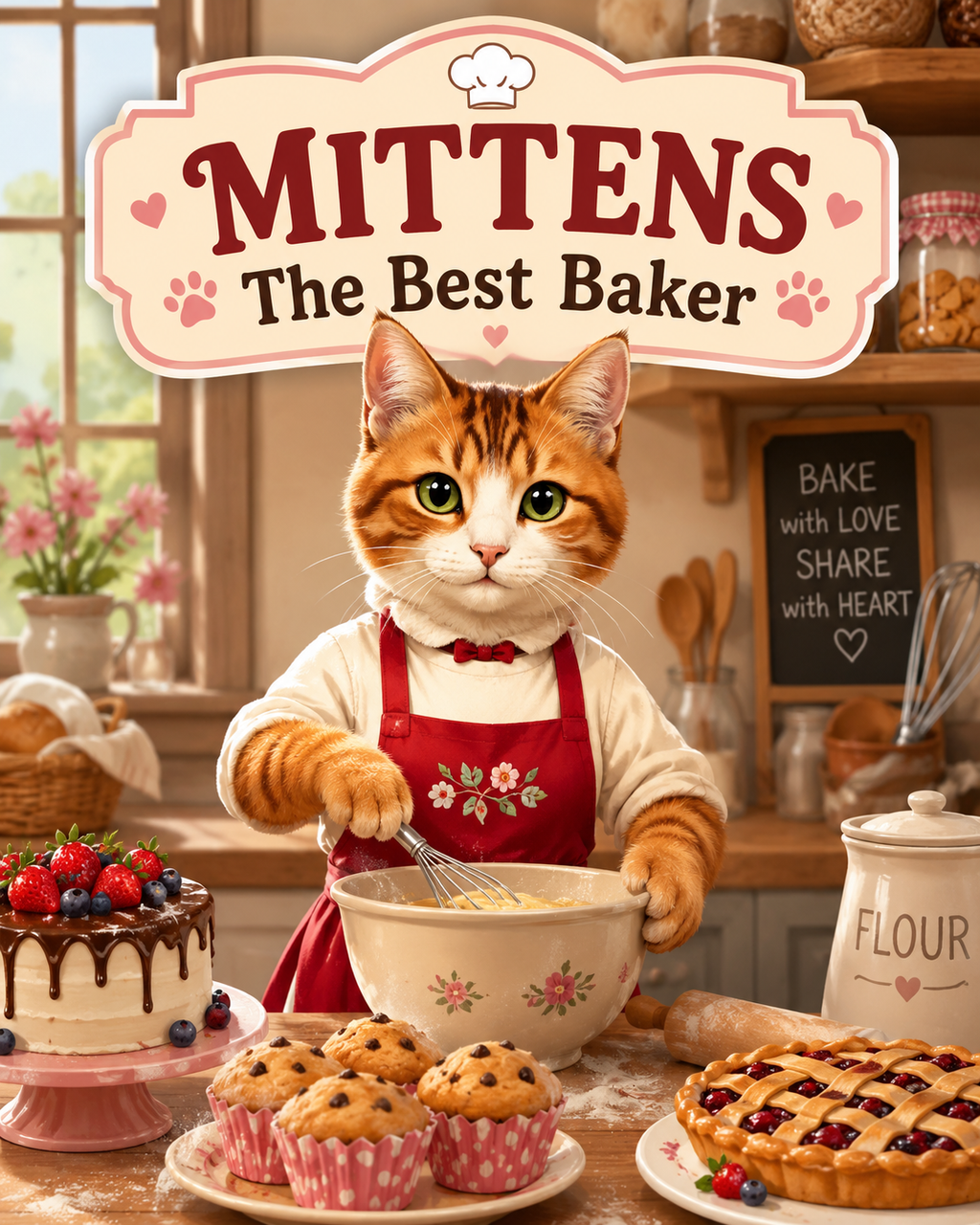 Mitten The Best Baker - Digital product